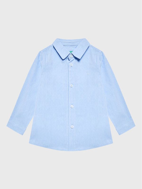 United Colors Of Benetton United Colors Of Benetton Риза 5DGXGQ00I Син Regular Fit