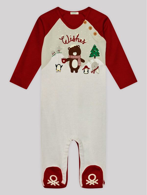 United Colors Of Benetton United Colors Of Benetton Ромпер 3AOUAT001 Червен