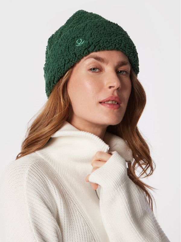 United Colors Of Benetton United Colors Of Benetton Шапка 6U87CA00Z Зелен