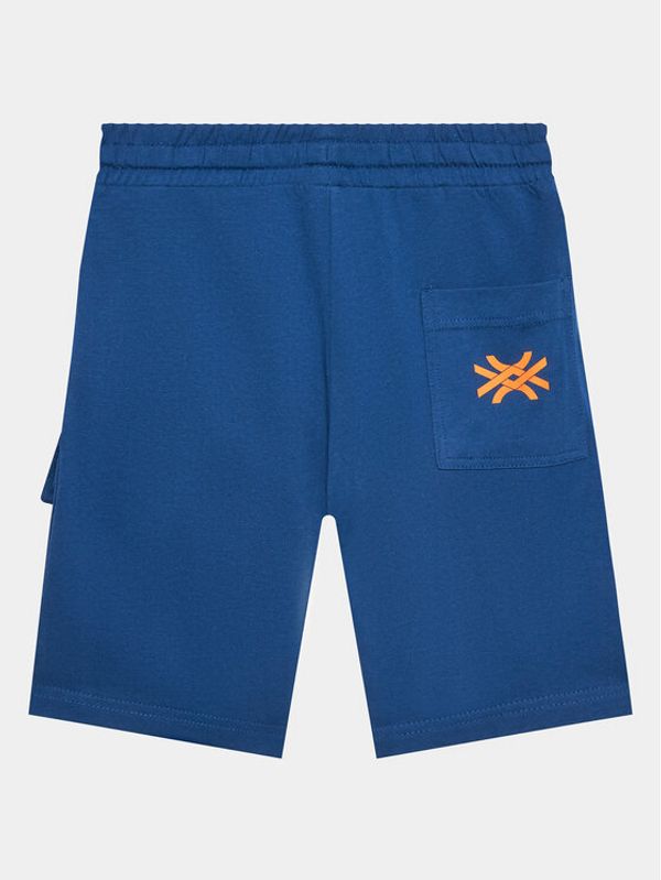 United Colors Of Benetton United Colors Of Benetton Шорти от плат 3BL0C901U Син Regular Fit