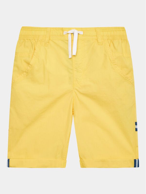 United Colors Of Benetton United Colors Of Benetton Шорти от плат 4AC7C901T Жълт Regular Fit