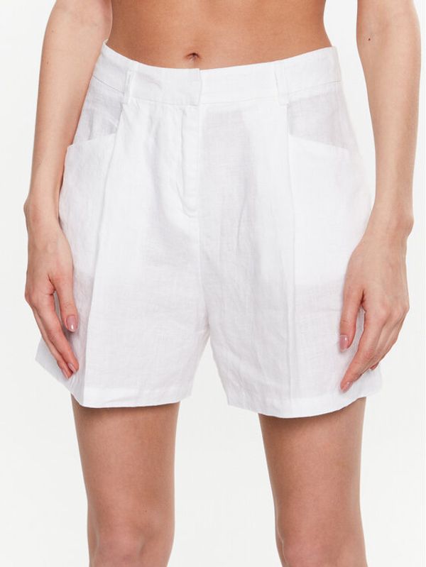 United Colors Of Benetton United Colors Of Benetton Шорти от плат 4AGHD900K Бял Regular Fit