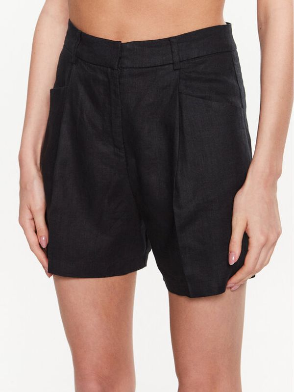 United Colors Of Benetton United Colors Of Benetton Шорти от плат 4AGHD900K Черен Regular Fit