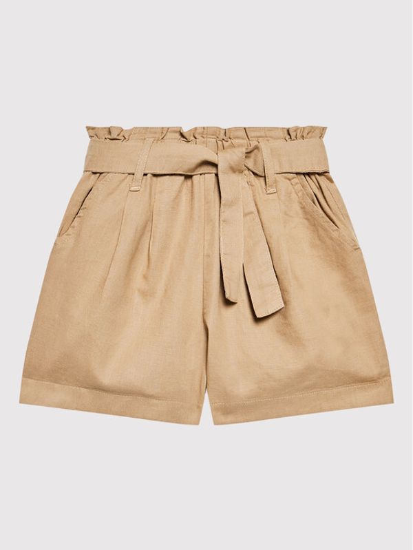 United Colors Of Benetton United Colors Of Benetton Шорти от плат 4BE7C9005 Бежов Regular Fit