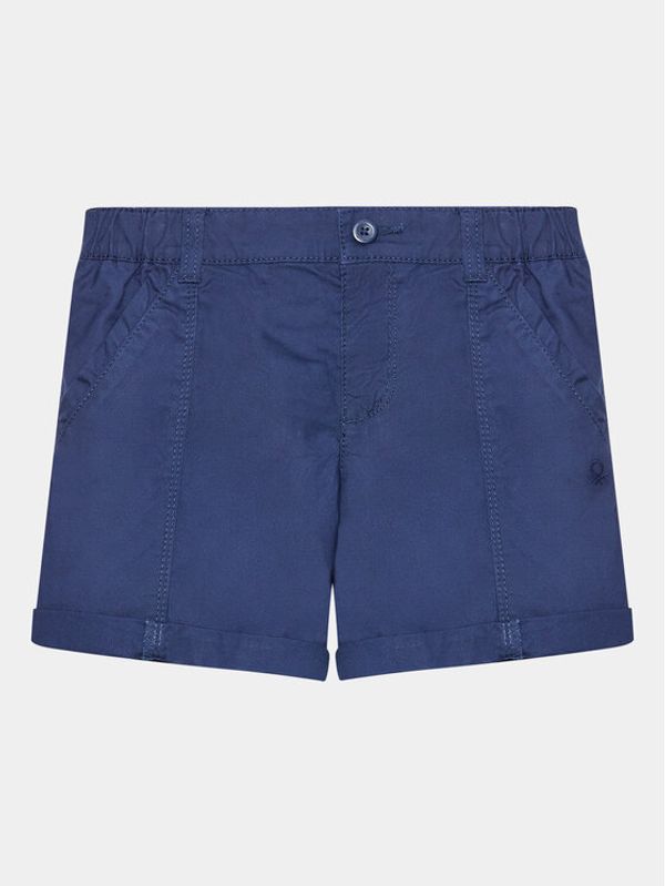 United Colors Of Benetton United Colors Of Benetton Шорти от плат 4LN6G900N Тъмносин Regular Fit