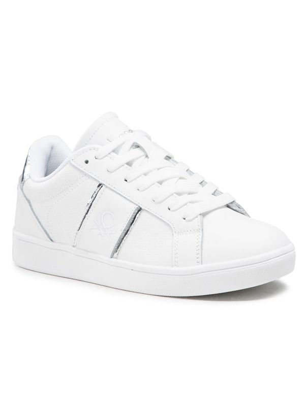United Colors Of Benetton United Colors Of Benetton Сникърси Walk Lth BTW114010 Бял