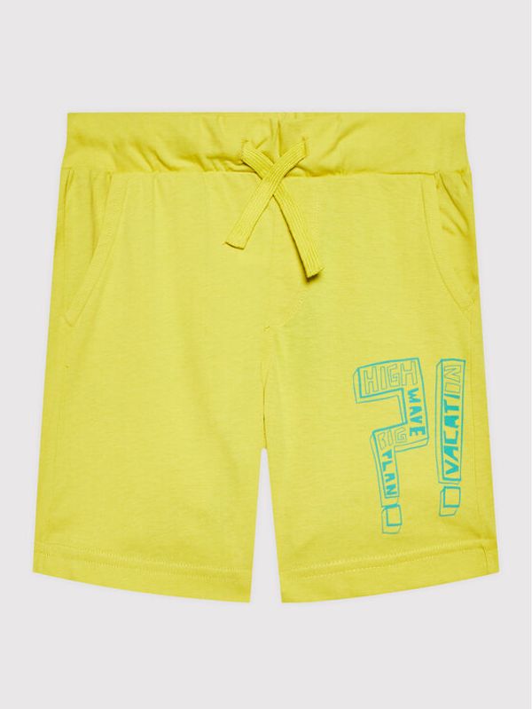 United Colors Of Benetton United Colors Of Benetton Спортни шорти 3096C900Z Жълт Regular Fit