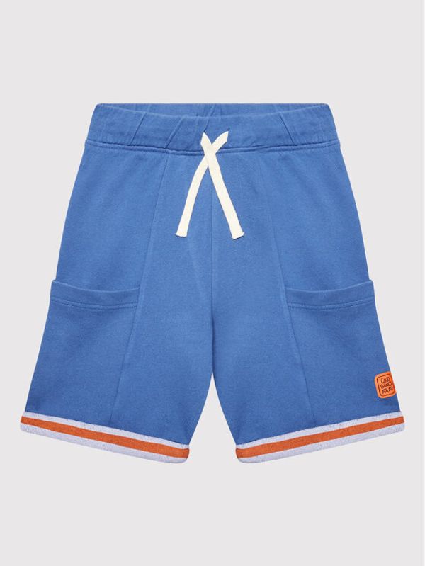 United Colors Of Benetton United Colors Of Benetton Спортни шорти 31GCCF00B Син Relaxed Fit