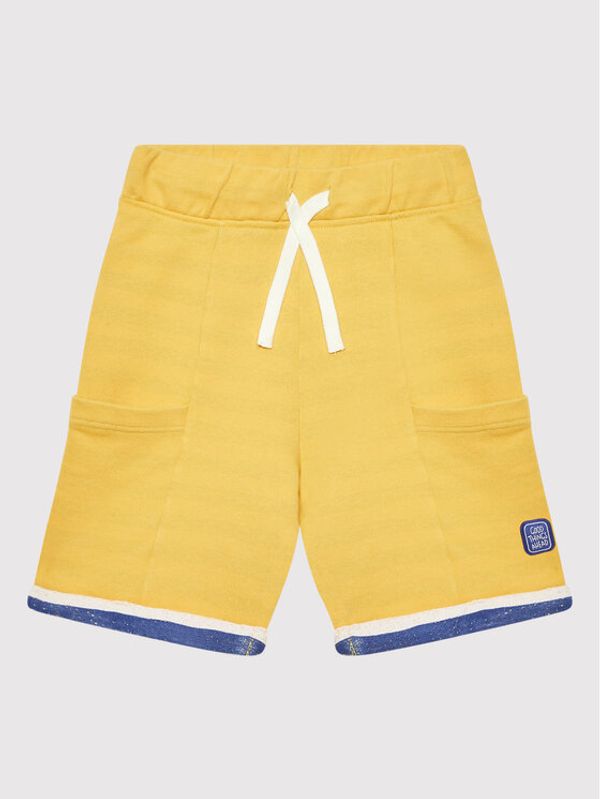 United Colors Of Benetton United Colors Of Benetton Спортни шорти 31GCCF00B Жълт Relaxed Fit