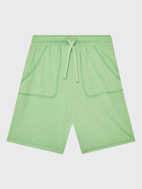 United Colors Of Benetton United Colors Of Benetton Спортни шорти 37YKC901P Зелен Regular Fit