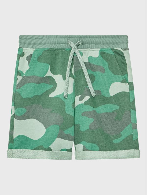 United Colors Of Benetton United Colors Of Benetton Спортни шорти 38NZC901J Зелен Regular Fit