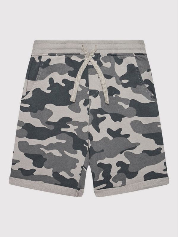 United Colors Of Benetton United Colors Of Benetton Спортни шорти 39A6C900B Сив Regular Fit