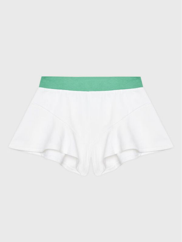 United Colors Of Benetton United Colors Of Benetton Спортни шорти 39W3C901Q Бял Regular Fit