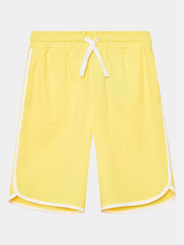 United Colors Of Benetton United Colors Of Benetton Спортни шорти 3BL0C901R Жълт Regular Fit