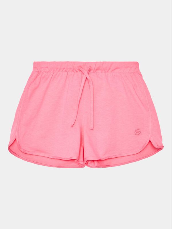 United Colors Of Benetton United Colors Of Benetton Спортни шорти 3I1XC901F Розов Regular Fit