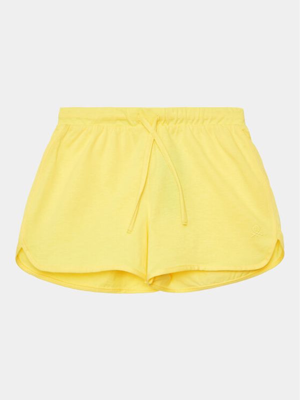 United Colors Of Benetton United Colors Of Benetton Спортни шорти 3I1XC901F Жълт Regular Fit