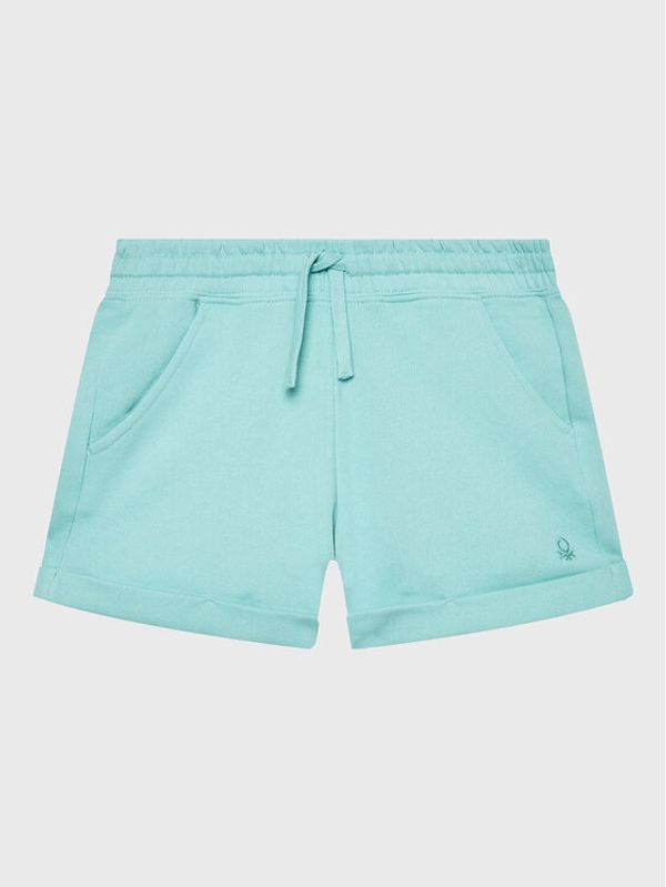 United Colors Of Benetton United Colors Of Benetton Спортни шорти 3J68C901C Син Regular Fit