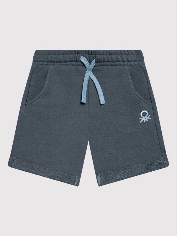 United Colors Of Benetton United Colors Of Benetton Спортни шорти 3J68I0638 Сив Regular Fit