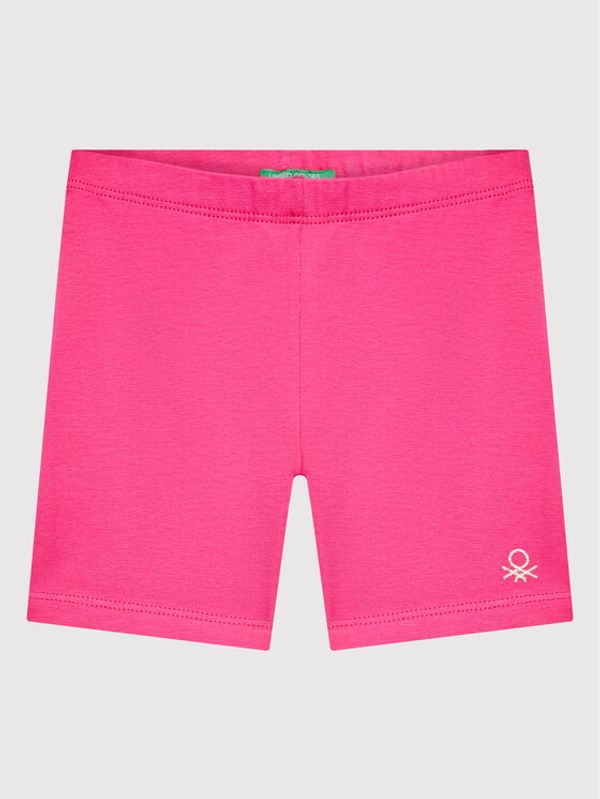 United Colors Of Benetton United Colors Of Benetton Спортни шорти 3MT1I0576 Розов Slim Fit