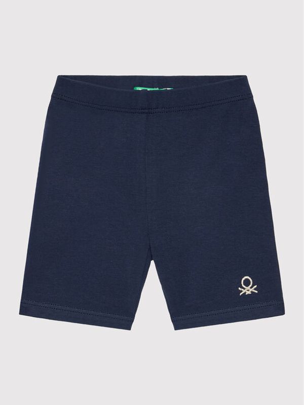 United Colors Of Benetton United Colors Of Benetton Спортни шорти 3MT1I0576 Тъмносин Slim Fit