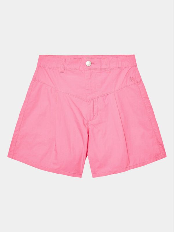 United Colors Of Benetton United Colors Of Benetton Спортни шорти 4AC7C901M Розов Regular Fit