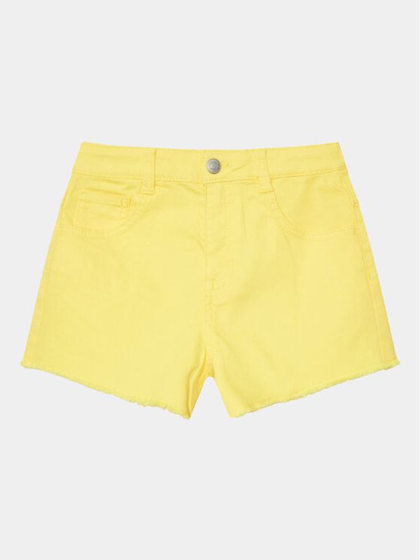 United Colors Of Benetton United Colors Of Benetton Спортни шорти 4HB5C901N Жълт Regular Fit