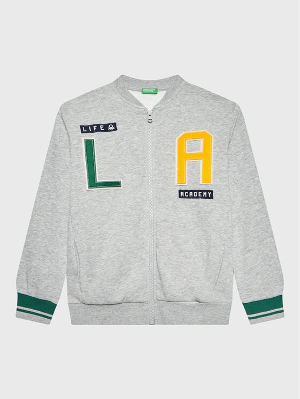 United Colors Of Benetton United Colors Of Benetton Суитшърт 30UNC501T Сив Regular Fit