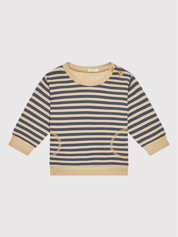 United Colors Of Benetton United Colors Of Benetton Суитшърт 31R9MM297 Кафяв Regular Fit