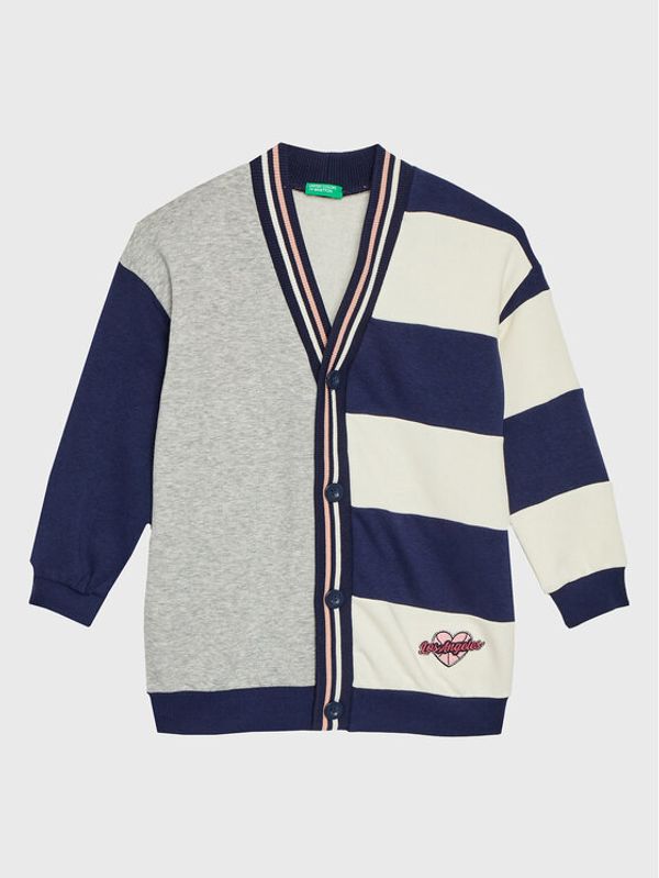 United Colors Of Benetton United Colors Of Benetton Суитшърт 35TMC600A Сив Loose Fit