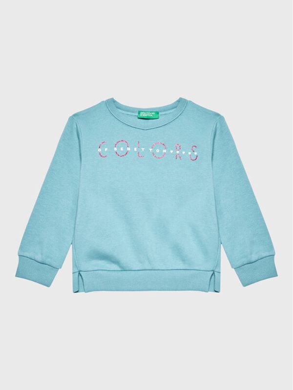 United Colors Of Benetton United Colors Of Benetton Суитшърт 35TMG105T Син Regular Fit