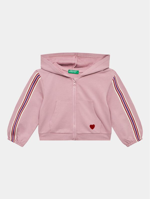 United Colors Of Benetton United Colors Of Benetton Суитшърт 36FPG502D Розов Regular Fit