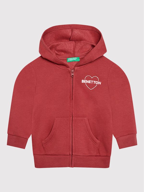 United Colors Of Benetton United Colors Of Benetton Суитшърт 39M2C5002 Червен Regular Fit