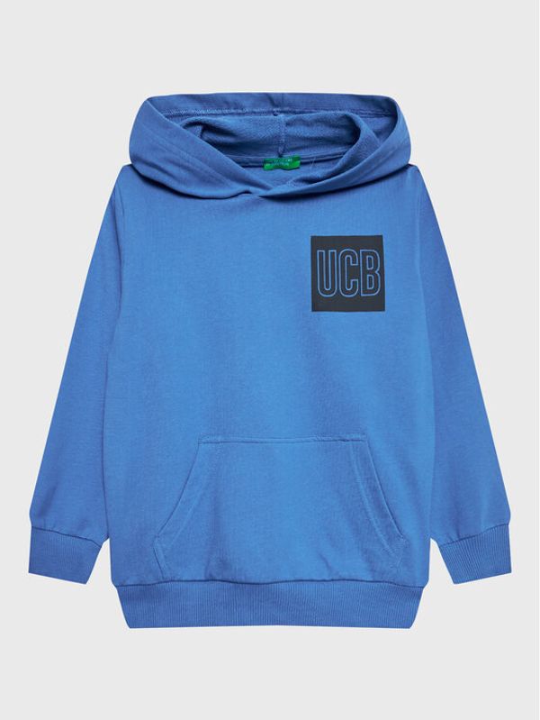 United Colors Of Benetton United Colors Of Benetton Суитшърт 3BC1C202C Син Regular Fit