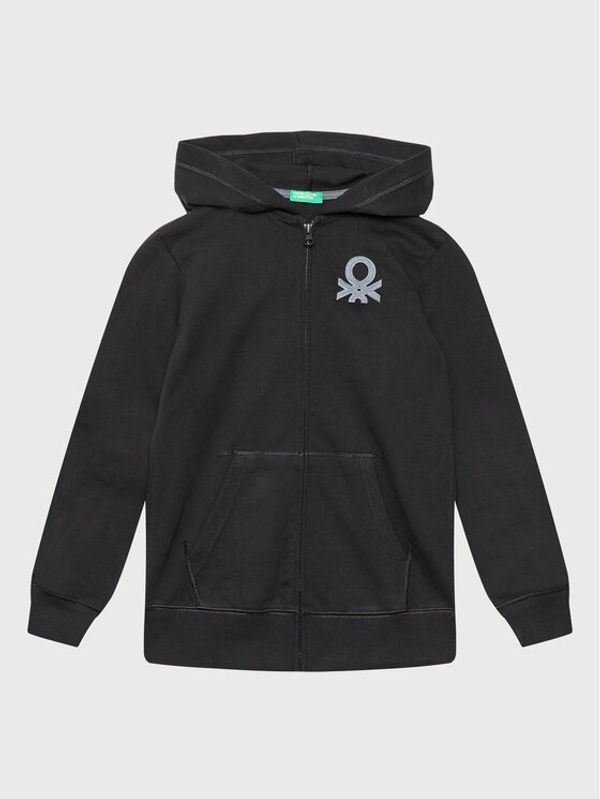 United Colors Of Benetton United Colors Of Benetton Суитшърт 3BC1C501U Черен Regular Fit