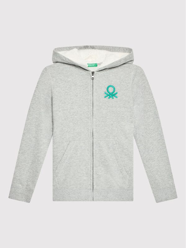 United Colors Of Benetton United Colors Of Benetton Суитшърт 3EB5C5829 Сив Regular Fit