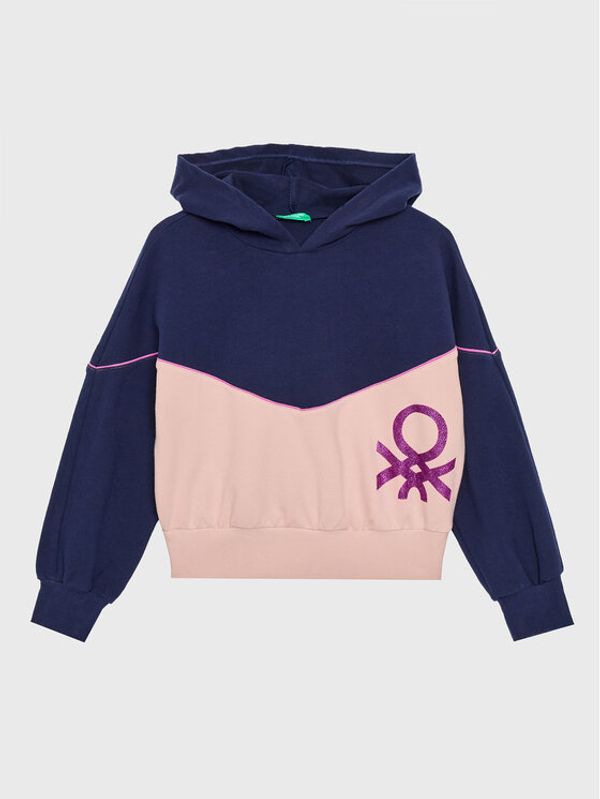 United Colors Of Benetton United Colors Of Benetton Суитшърт 3GNSC201G Цветен Regular Fit