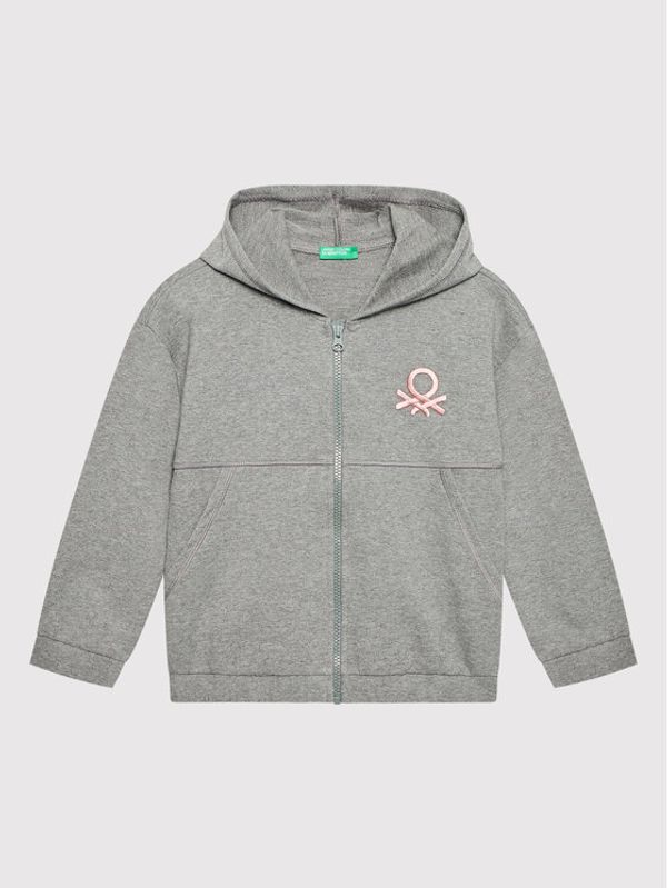 United Colors Of Benetton United Colors Of Benetton Суитшърт 3GNSC500O Сив Regular Fit