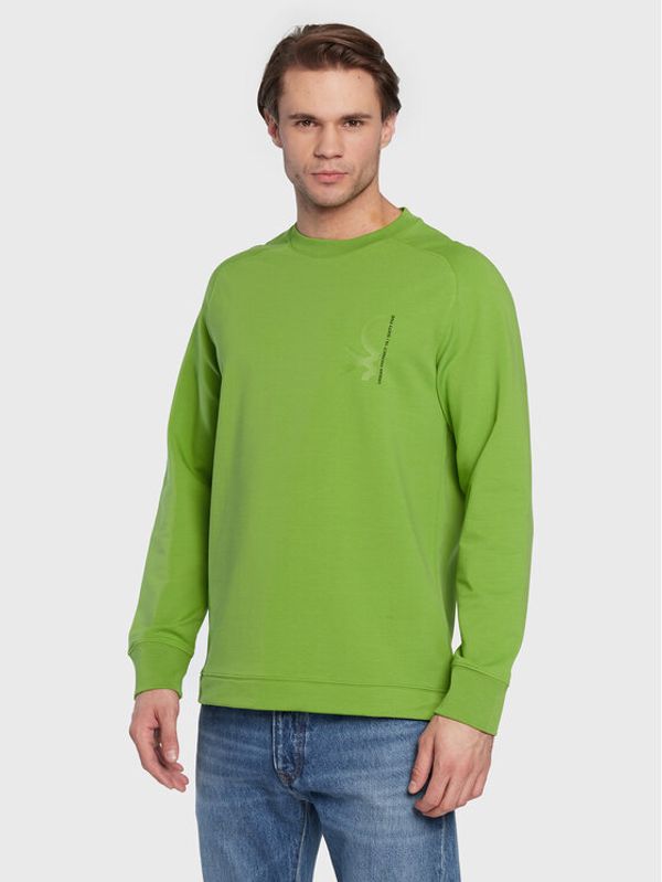 United Colors Of Benetton United Colors Of Benetton Суитшърт 3HVTU1036 Зелен Regular Fit