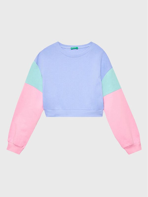 United Colors Of Benetton United Colors Of Benetton Суитшърт 3J68C10AR Цветен Regular Fit