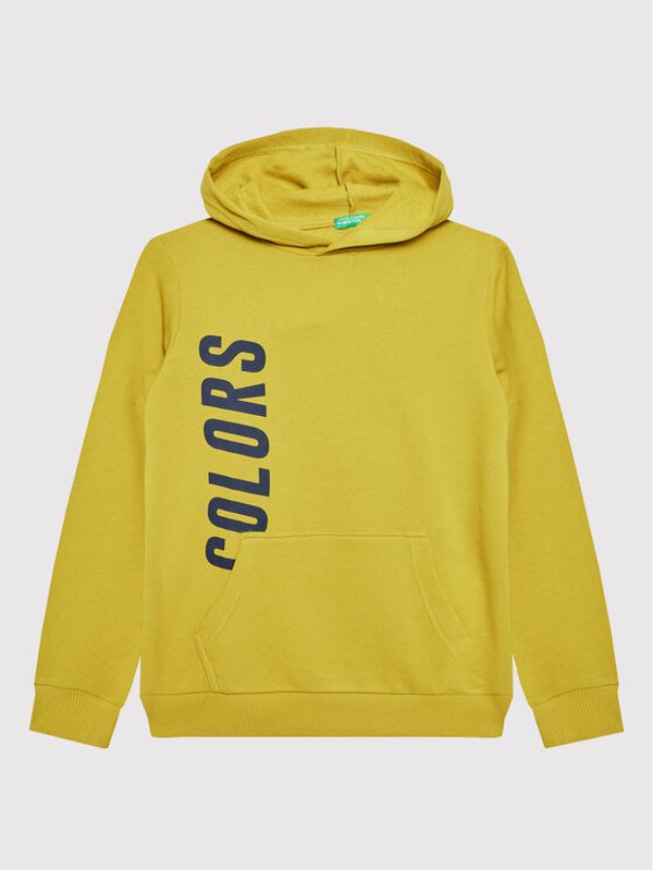 United Colors Of Benetton United Colors Of Benetton Суитшърт 3J68C200V Зелен Regular Fit