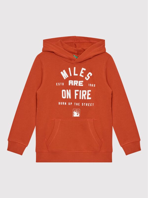 United Colors Of Benetton United Colors Of Benetton Суитшърт 3J68C200X Червен Regular Fit