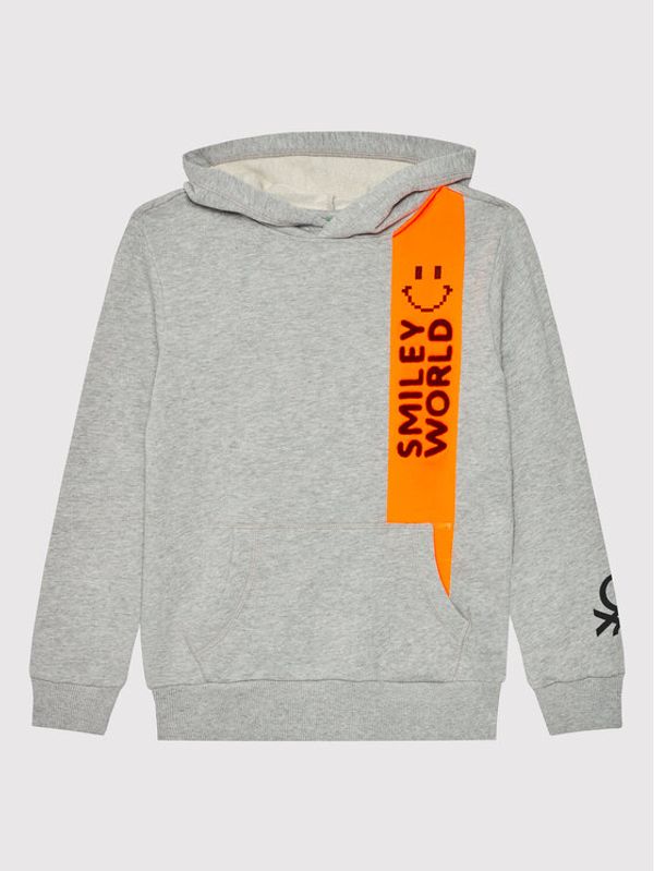 United Colors Of Benetton United Colors Of Benetton Суитшърт 3J68C2292 Сив Regular Fit