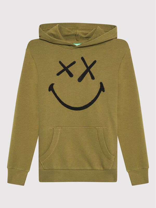 United Colors Of Benetton United Colors Of Benetton Суитшърт 3J68C2292 Зелен Regular Fit