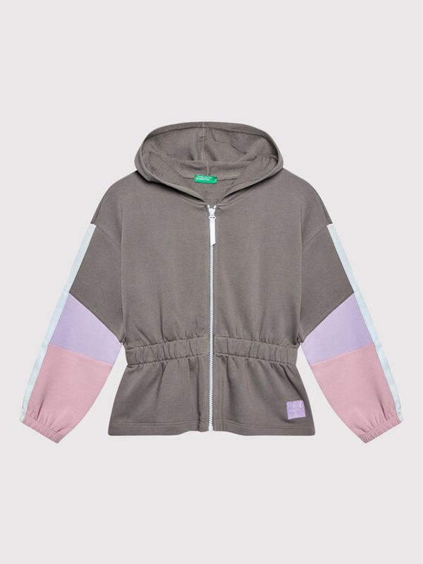 United Colors Of Benetton United Colors Of Benetton Суитшърт 3J68C500I Сив Regular Fit