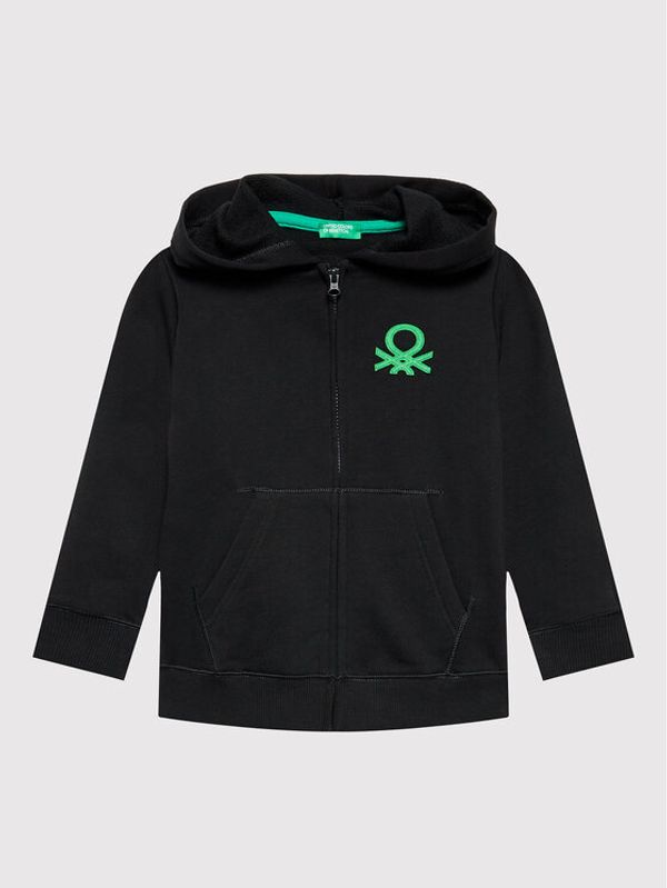 United Colors Of Benetton United Colors Of Benetton Суитшърт 3J68C500V Черен Regular Fit