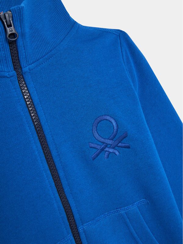 United Colors Of Benetton United Colors Of Benetton Суитшърт 3J68C501B Син Regular Fit