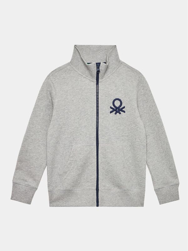 United Colors Of Benetton United Colors Of Benetton Суитшърт 3J68C501B Сив Regular Fit