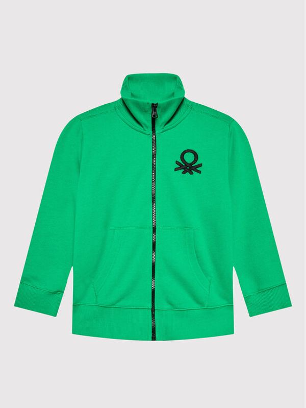 United Colors Of Benetton United Colors Of Benetton Суитшърт 3J68C501B Зелен Regular Fit