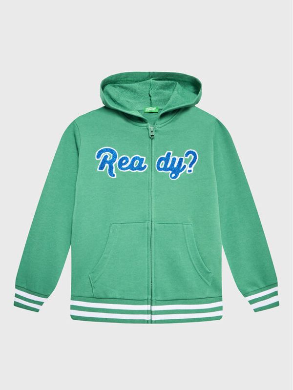 United Colors Of Benetton United Colors Of Benetton Суитшърт 3J68C501V Зелен Regular Fit