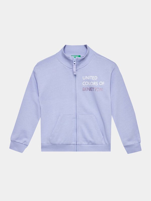 United Colors Of Benetton United Colors Of Benetton Суитшърт 3J68C502F Син Regular Fit